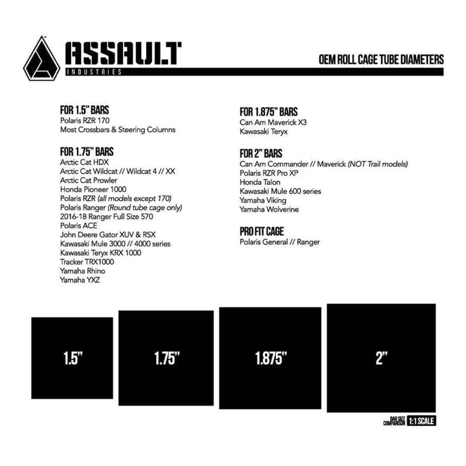 Assault Industries Nighthawk LED Side Mirrors
