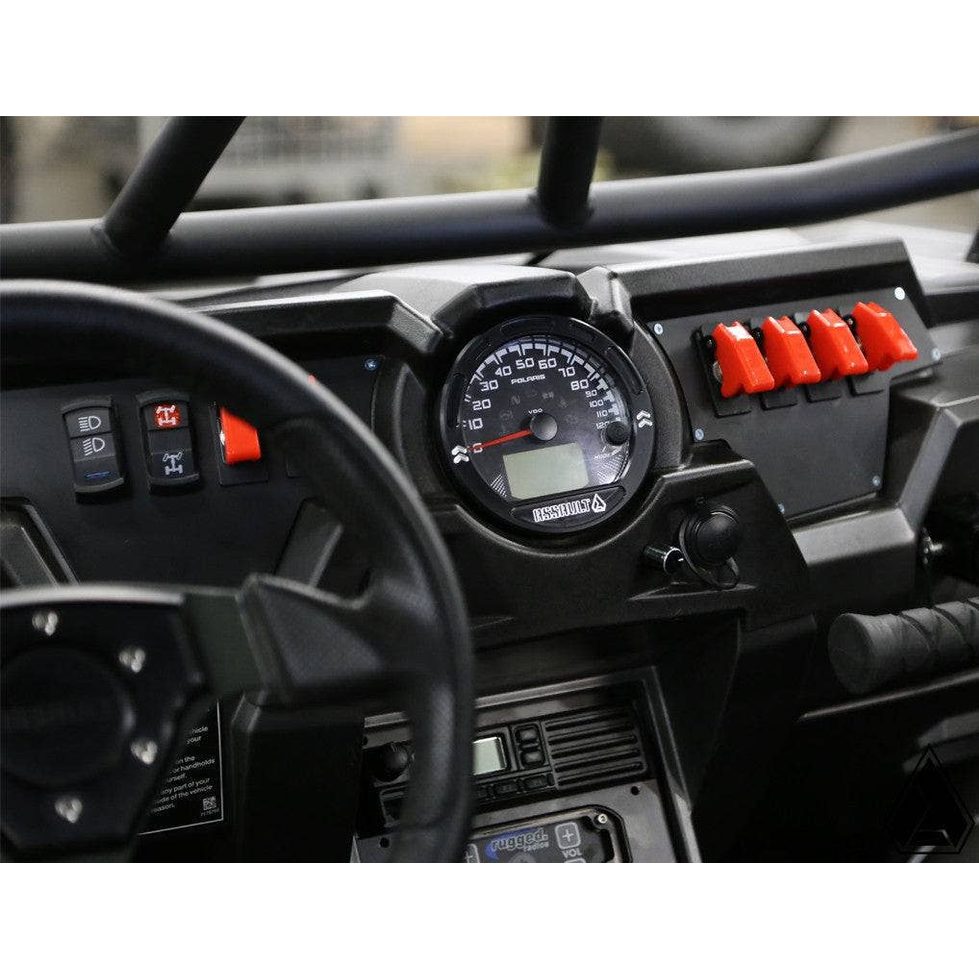 Assault Industries Polaris RZR/Ranger Billet Aluminum Gauge Bezel