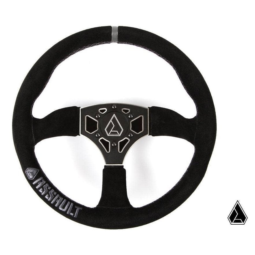 Assault Industries UTV 350R Suede Steering Wheel
