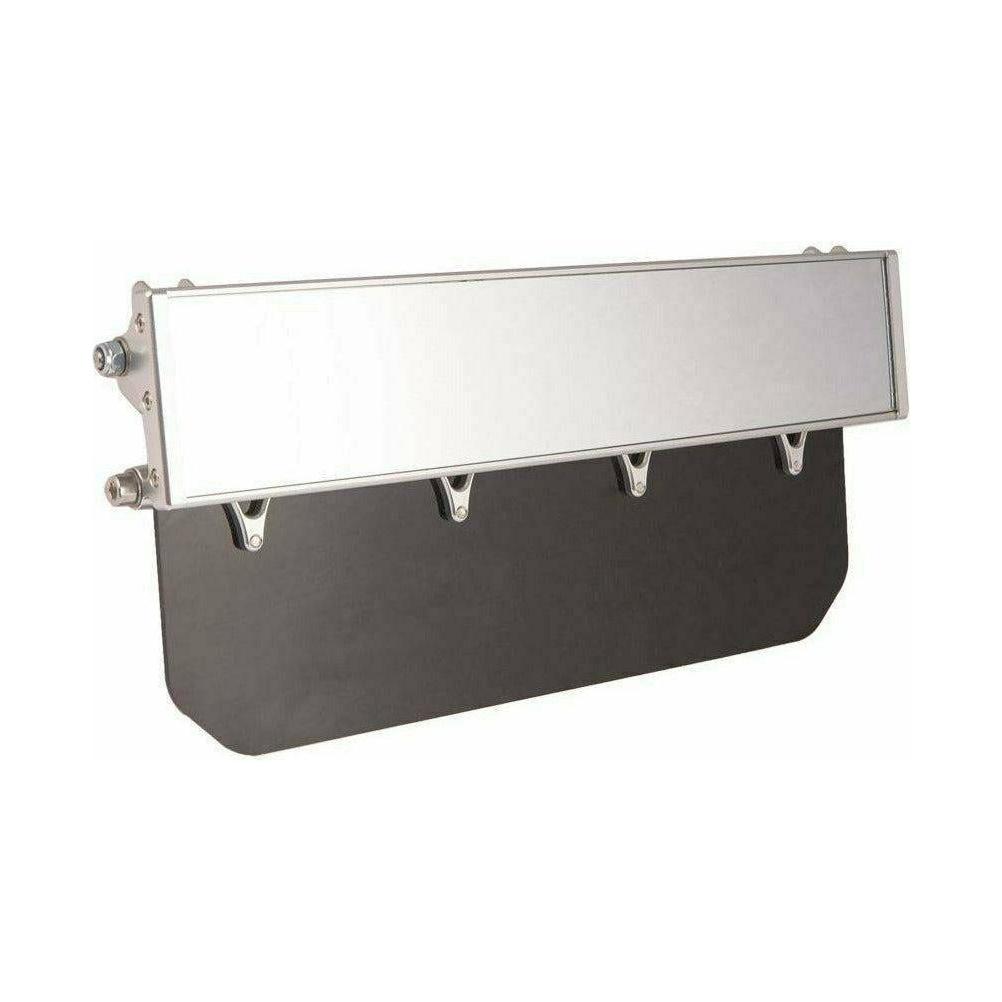 12″ Wide Panoramic Rearview Mirror with Visor