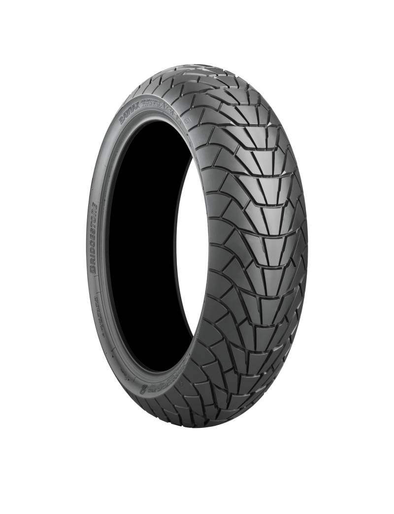 Bridgestone Battlax Adventurecross Scrambler AX41S Rear Tire - 130/80-17 M/C 65H TL for Dual Sport and Scrambler Bikes