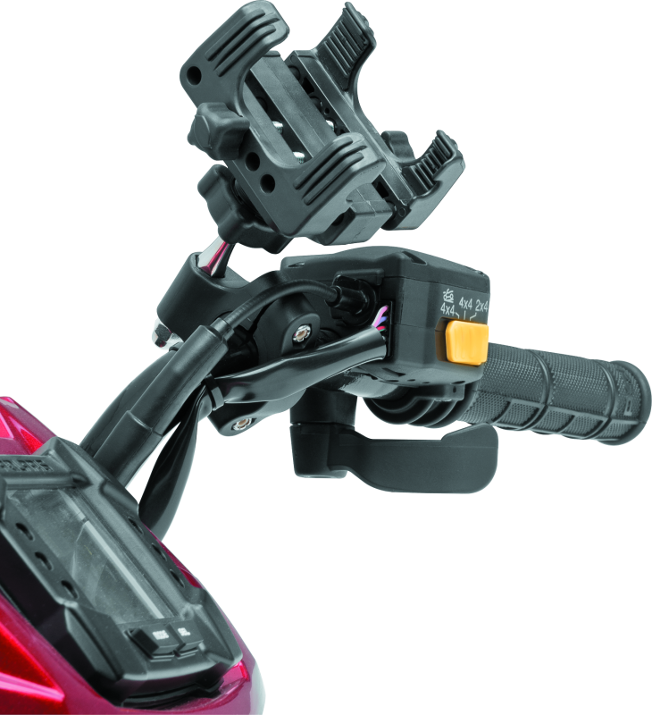 Kuryakyn Tech-Connect Bar Mount for 7/8 to 1-1/4 Inch Bars, 1-5/8 to 3-5/8 Inches Wide