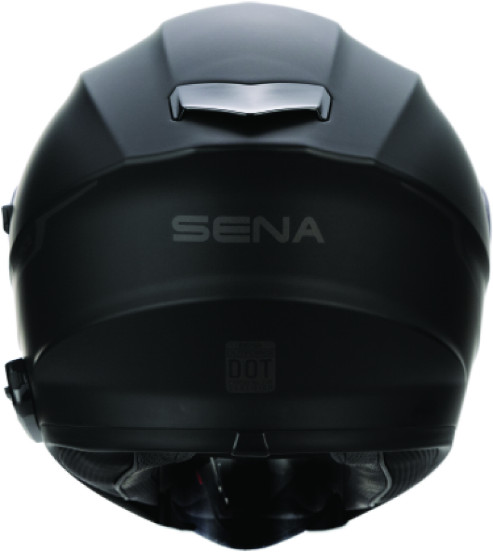 Sena Technologies Outforce Full Face Bluetooth Helmet in Matte Black – Medium Size