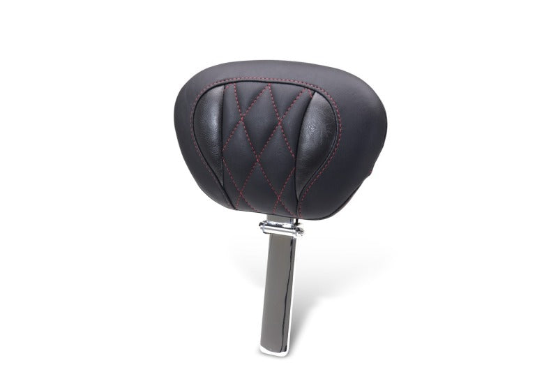 Mustang Motorcycle 89460DC Deluxe Diamond Driver Backrest for Harley CVO Road Glide 2023-2025