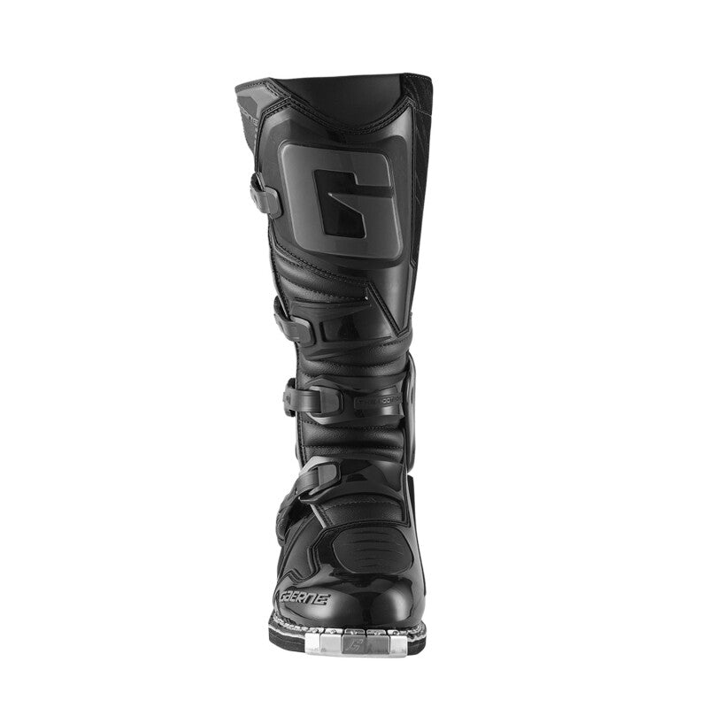 Gaerne Fastback Endurance Enduro Boot Midnight Size 8 with Durable Composite Sole and Enhanced Comfort