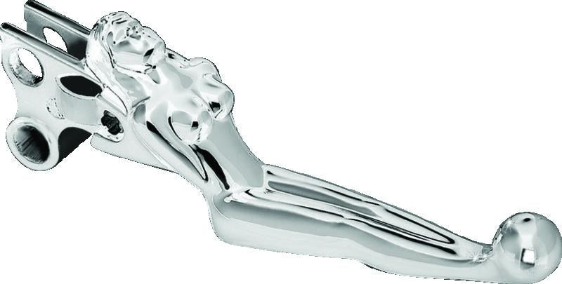 Kuryakyn Silhouette Levers for Harley Davidson 96-Up Cable Models - Chrome Part Number 1049