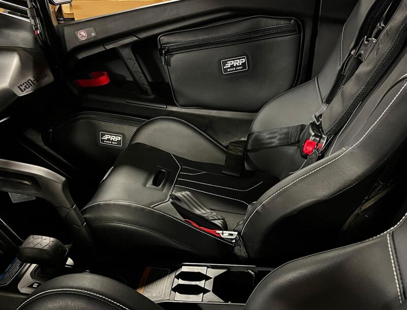PRP Seats Can-Am Maverick R Lower Door Bags Pair - Convenient Storage Solution