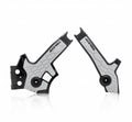 Acerbis 96+ Suzuki DR650 Frame Guards - X-Grip in Black/Gray