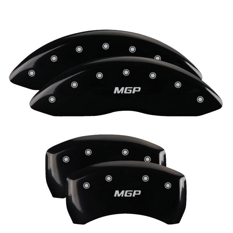 MGP 4 Caliper Covers for Chrysler Pacifica 2017-2023 – Black Finish with Silver Engraved Branding
