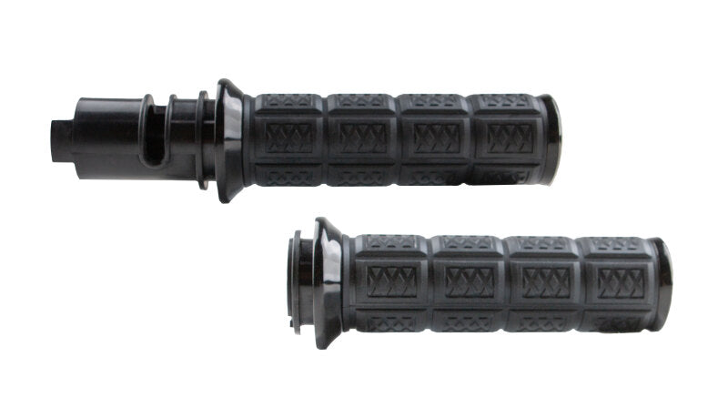 Kuryakyn Enygma Grips for Harley-Davidson Touring and Softail Models – Comfortable, Vibration-Dampening Handlebar Grips