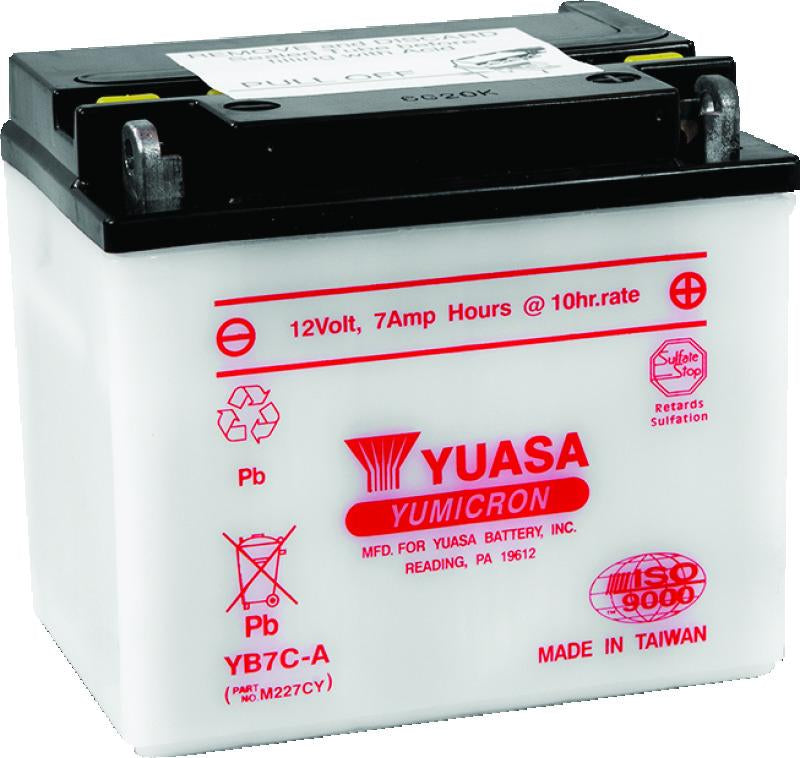 Yuasa YB7C-A Yumicron 12-Volt Powersports Battery for Yamaha TW200