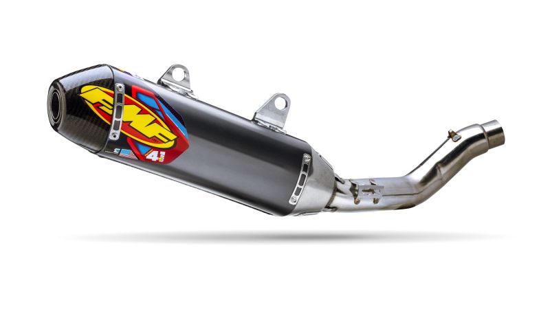 FMF Racing Yamaha YZ250F 2010-2013 Factory 4.1 RCT Stainless Steel Muffler with Carbon Cap