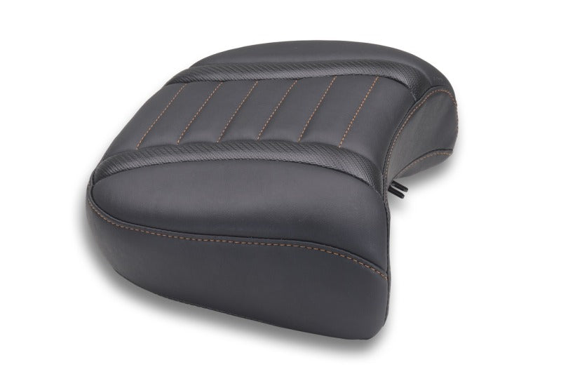 Mustang Motorcycle Deluxe Touring Wide Passenger Seat for Harley-Davidson CVO Models Part #88420MO
