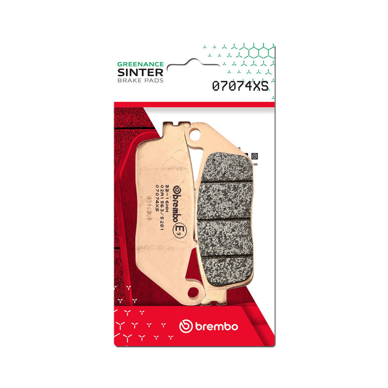 Brembo OE Powersports Part 07074XS Sinter Brake Pad for Honda CN250 Helix and BMW C Sport 600cc/GT 650cc
