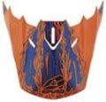 EVS T5 Egon Helmet Visor in Orange – Replacement Part for Powersports Helmets