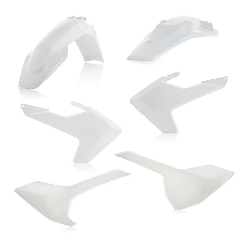 Acerbis 2017-2019 Husqvarna TE150/250/300 and FE250/350/450/501 Plastic Kit - White