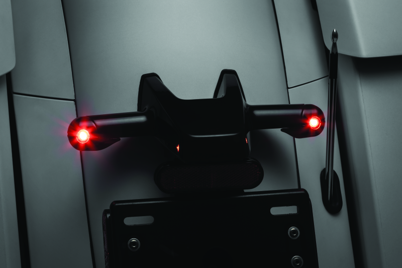 Kuryakyn Rear Atto Turn Signal Adapter Black for Indian Chieftain and Challenger Models