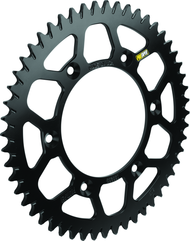 ProTaper Yamaha Rear Black Sprocket - 46 Teeth for YZ65 (Part 030027)