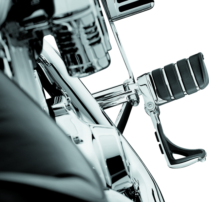 Kuryakyn Switchblade Pegs with Male Mount Adapter - Chrome for Forward Controls and Cruise Pegs