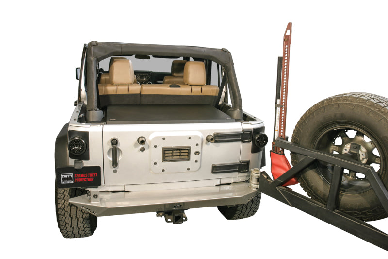 Tuffy Products JK 2011+ Deluxe Security Deck Enclosure – Black for Jeep Wrangler
