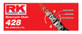 RK Chain 428-110 Powersports Chain - Natural Finish for 150cc Max Use