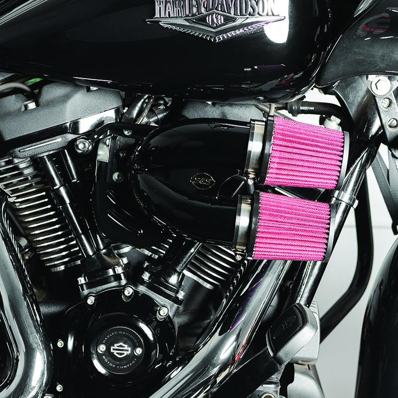 S&S Cycle 170-0567A M8 Models Intake Runner Induction Kit - Gloss Black