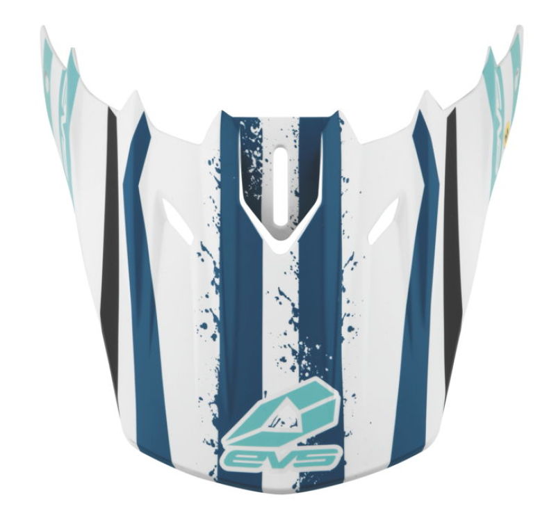 EVS T5 Grappler Helmet Visor - Matte White for Powersports Helmets