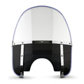 National Cycle Heavy Duty Beaded Round Top Windshield - Black Part N2233