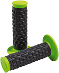 ProTaper Pro Series Clamp-On Pillow Top Green/Black Hand Grips for Powersports