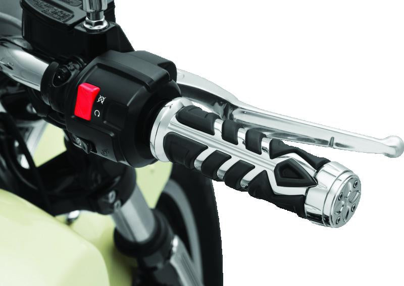 Kuryakyn Spear Grips for Indian Scout - Chrome, Part 5628
