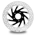 Performance Machine Del Rey Front Left Brake Disc - Contrast Cut Platinum (Part #0133-1800REYLS-BMP)