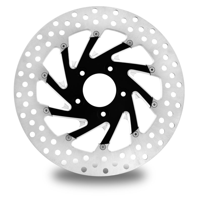 Performance Machine Del Rey Front Left Brake Disc - Contrast Cut Platinum (Part #0133-1800REYLS-BMP)