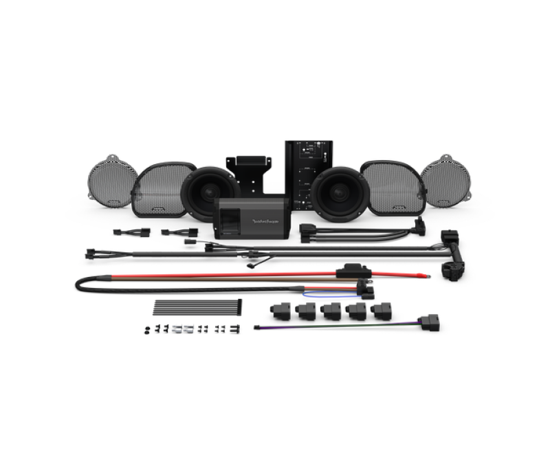 Rockford Fosgate HD14-STG2 Stage 2 Audio Kit for Harley-Davidson Road Glide and Street Glide