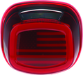 Kuryakyn Freedom Taillight with Red Lens and License Plate Illumination for Harley Davidson 2008-2011