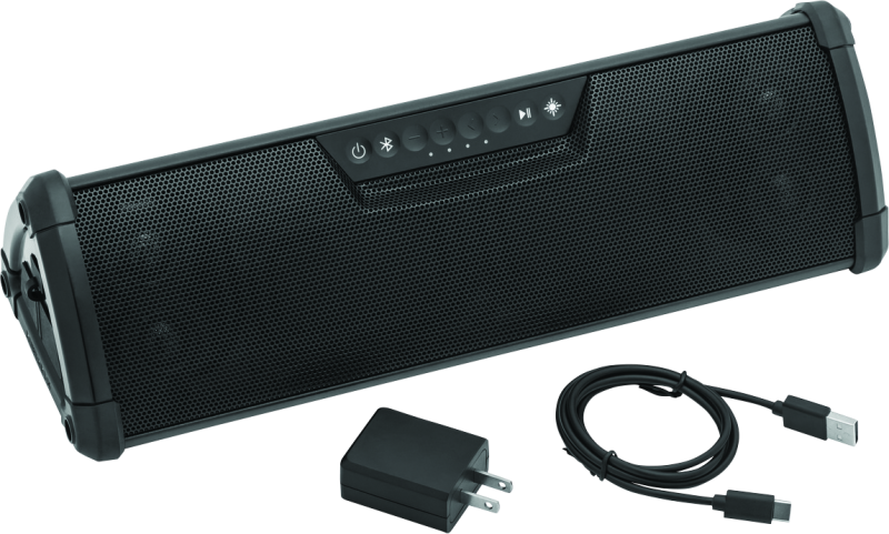 Kuryakyn 14-inch WanderBar by MTX Portable Soundbar - Rugged Powersports Audio System
