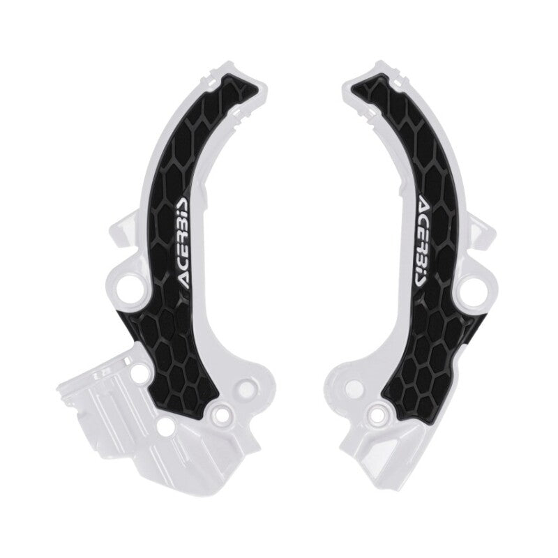 Acerbis 2024 KTM SX65 X-Grip Frame Guard – White/Black for Powersports Bikes