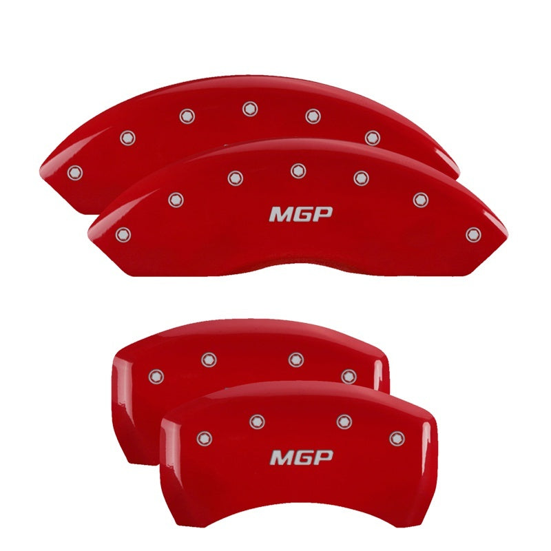 MGP 39024SMGPRD Red Powder Coat Caliper Covers for Acura RDX (2019-2026)