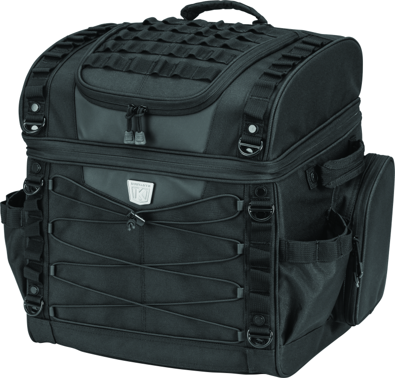 Kuryakyn Momentum Vagabond Bag Part Number 5285 – Versatile Motorcycle Seat and Rack Storage Solution