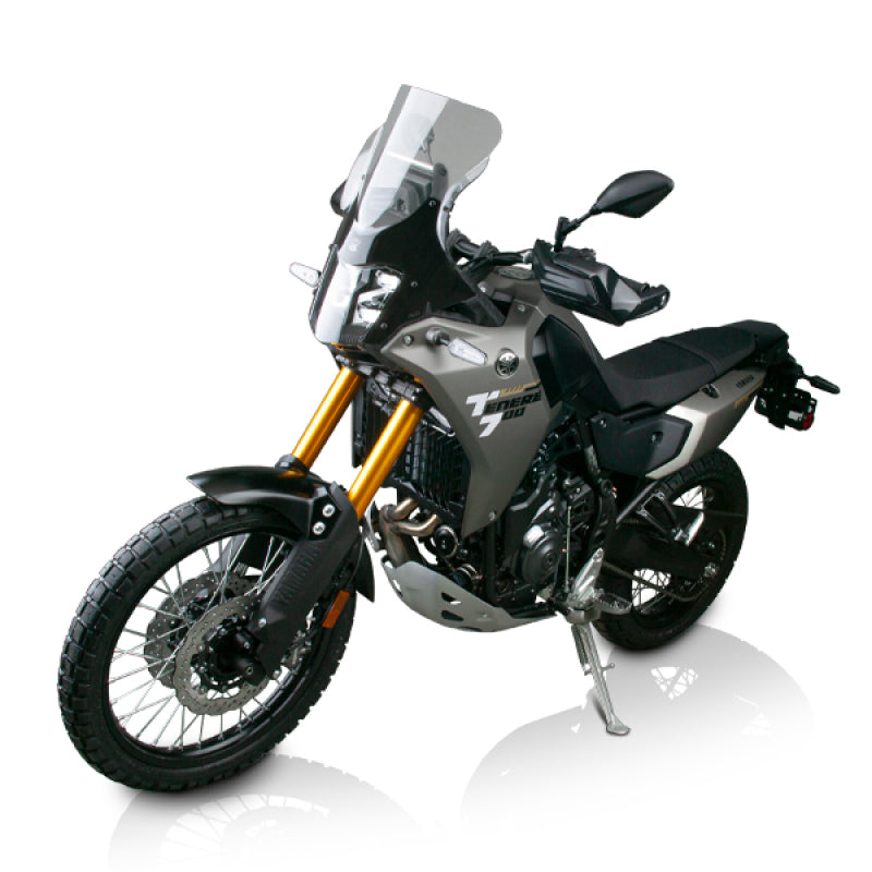 National Cycle N20359 VStream Quantum HC Poly Mid Windshield for Yamaha Tenere 700 - Light Tint