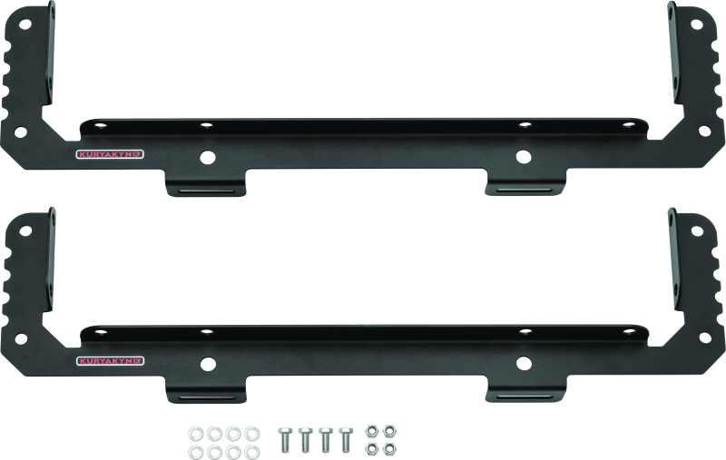 Kuryakyn Takrak Utility Cradles Black for Polaris Ranger and UTVs
