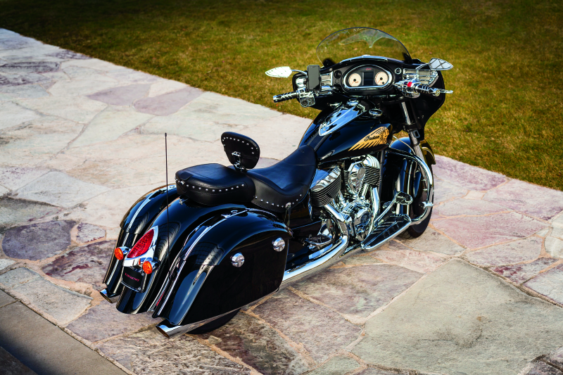 Kuryakyn LED Curved License Plate Frame for Indian Motorcycles - Chrome, Part 5699