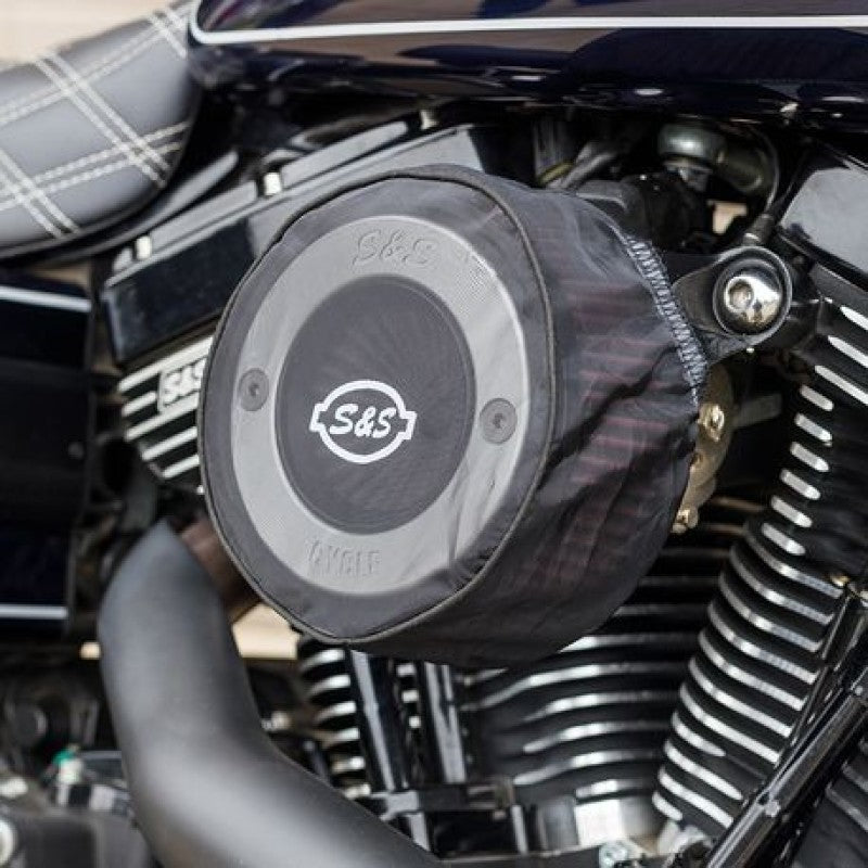 S&S Cycle Air Stinger Round Pre-Filter - Durable Powersports Air Cleaner Cover Part 170-0748