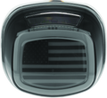 Kuryakyn Freedom Taillight with Smoke Lens and License Light for Harley Davidson