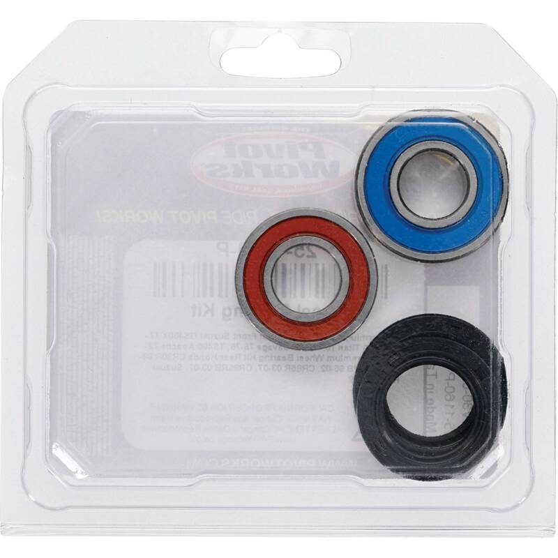 Pivot Works Premium Wheel Bearing Kit for Suzuki T500 Titan, Honda CR80R, and More – Part 25-1160-P