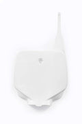 Acerbis Kawasaki KX85/100 and Suzuki RM100 Front Number Plate in White - Part 2042290002