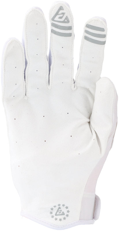 Answer Ascent Youth Gloves White and Grey – Premium Lightweight Powersports Glove, Size XL