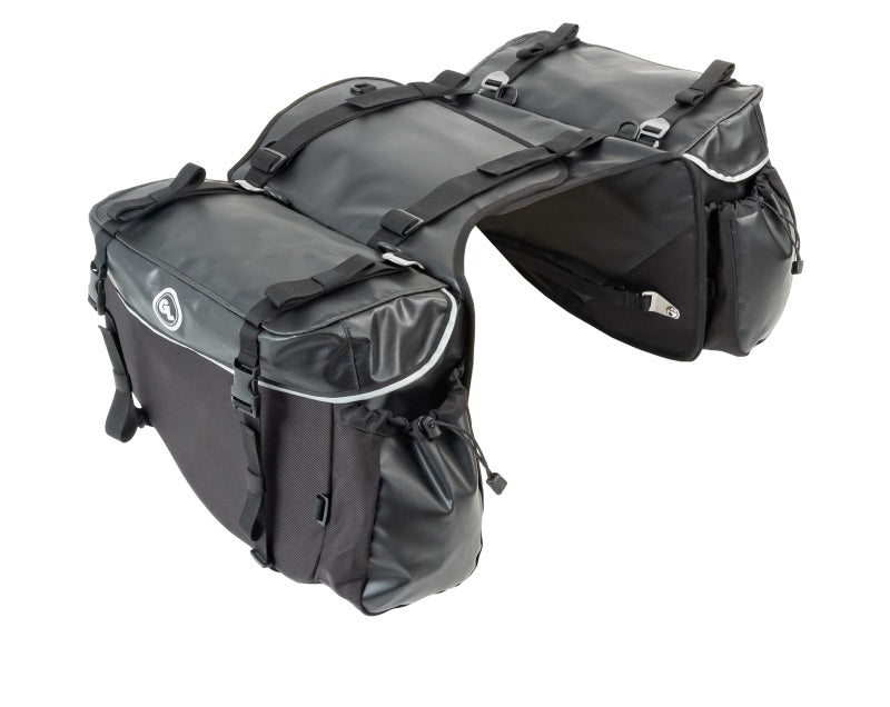 Giant Loop Siskiyou Panniers 70L Black - Durable Motorcycle Luggage for Adventure Touring