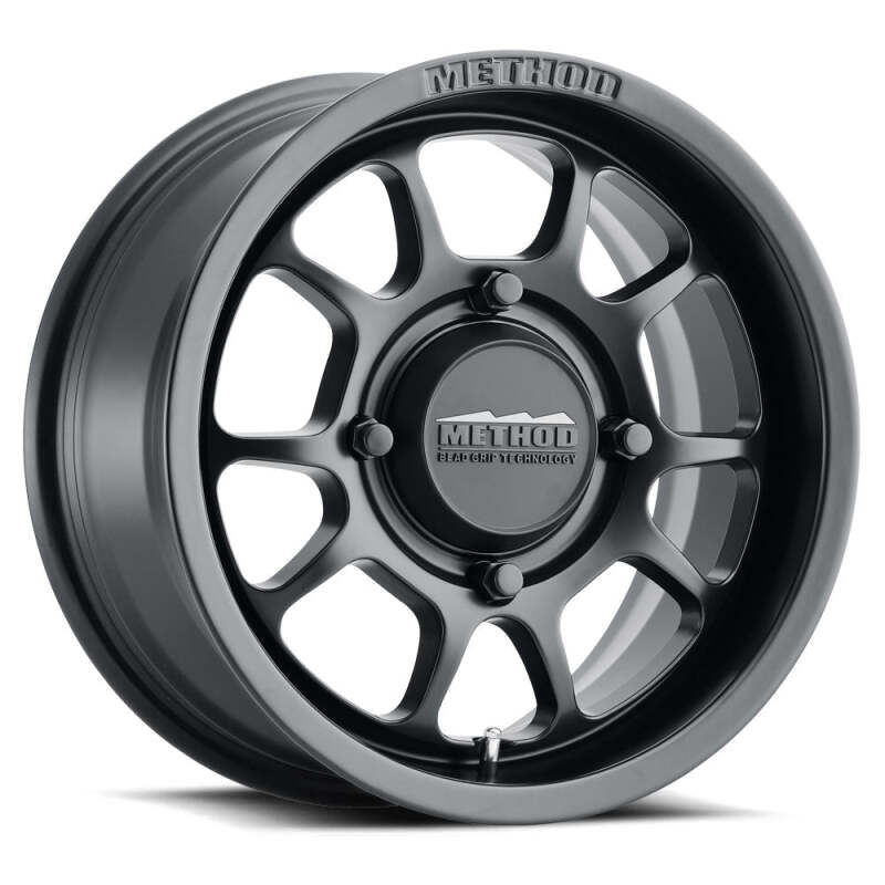 Method MR409 Bead Grip 15x10 Inch Matte Black Wheel with 6x139.7 Bolt Pattern and 78.3mm Hub Bore