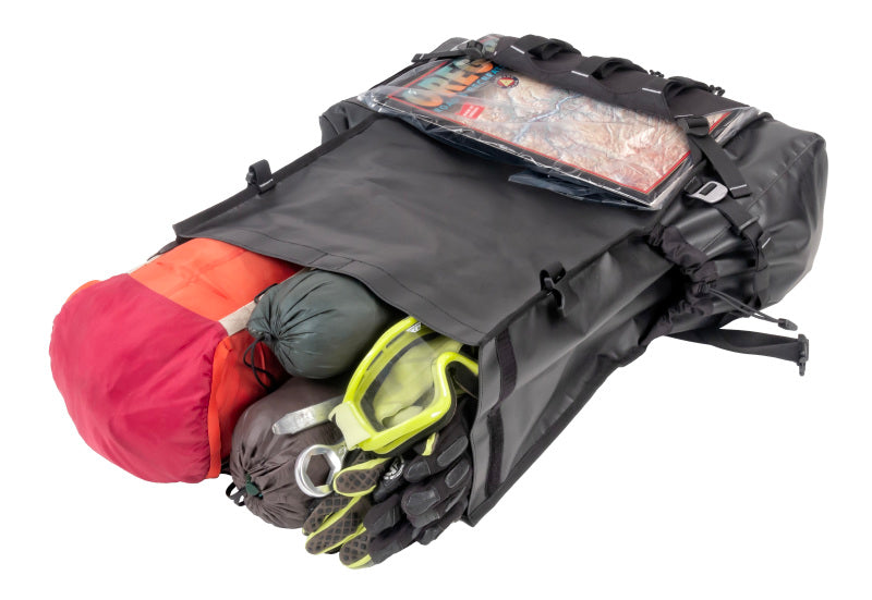 Giant Loop Round the World Panniers 90+L in Black – Durable Motorcycle Luggage for Long-Distance Touring