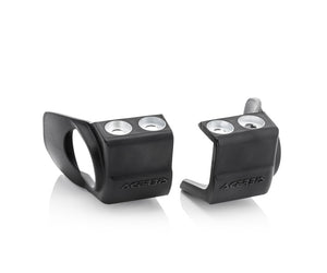 Acerbis Fork Shoe Protectors for Yamaha YZ and WR250F/450F Models - Black, Part #2709700001